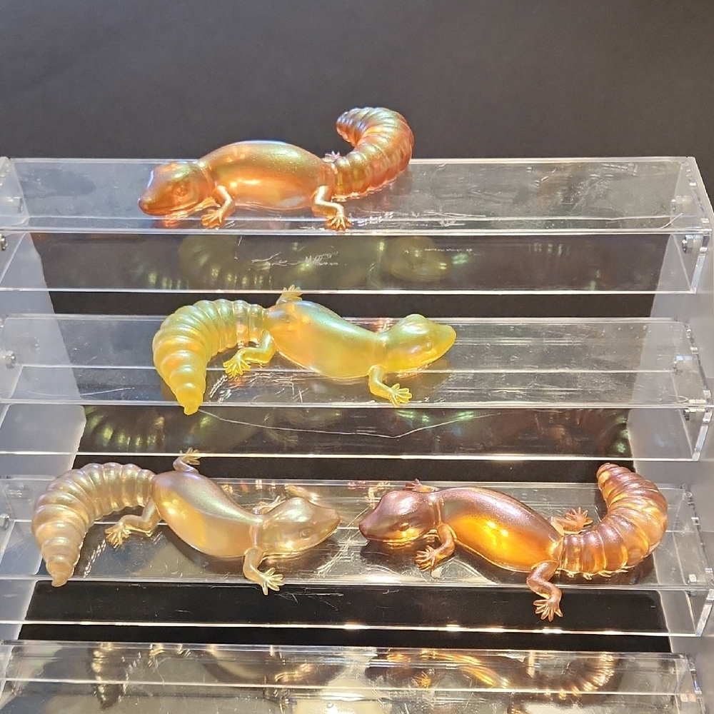 Iridescent Reptile Decor